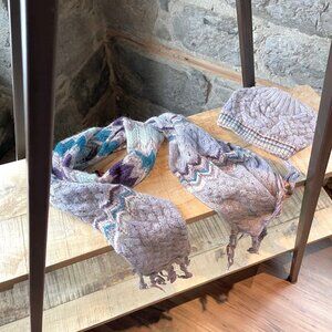 Missoni Lilac Winter Accessories Set